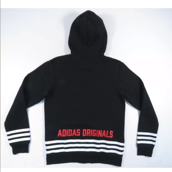 adidas originals trefoil hooded jacket